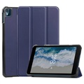 Tri-Fold Series Nokia T10 Smart Folio Case - Blue