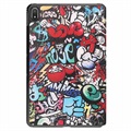 Tri-Fold Series Nokia T20 Smart Folio Case - Graffiti