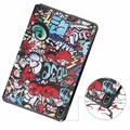 Tri-Fold Series Nokia T20 Smart Folio Case - Graffiti