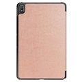 Tri-Fold Series Nokia T20 Smart Folio Case - Rose Gold