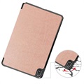 Tri-Fold Series Nokia T20 Smart Folio Case - Rose Gold