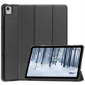 Tri-Fold Series Nokia T21 Smart Folio Case - Black