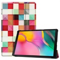 Tri-Fold Series Samsung Galaxy Tab A 10.1 (2019) Folio Case - Colorful