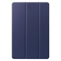 Tri-Fold Series Samsung Galaxy Tab S8 Smart Folio Case - Dark Blue