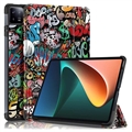 Tri-Fold Series Xiaomi Pad 6/Pad 6 Pro Smart Folio Case - Graffiti