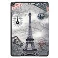 Tri-Fold Series iPad 10.2 2019/2020/2021 Smart Folio Case - Eiffel Tower
