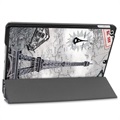 Tri-Fold Series iPad 10.2 2019/2020/2021 Smart Folio Case - Eiffel Tower