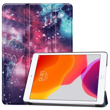 Tri-Fold Series iPad 10.2 2019/2020/2021 Smart Folio Case - Galaxy