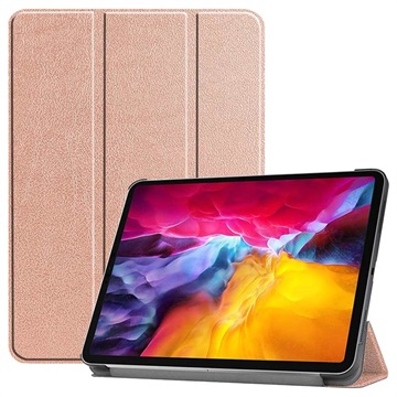 Tri-Fold Series iPad Pro 11 (2021) Smart Folio Case - Rose Gold