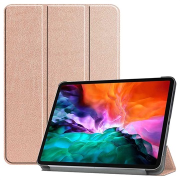 Tri-Fold Series iPad Pro 12.9 (2021) Smart Folio Case - Rose Gold