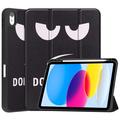 iPad (2022) Tri-Fold Series Smart Folio Case - Don't Touch Me