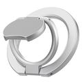 Triple Folding MagSafe Ring with Stand for Phone - Silver