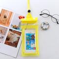 Triple Seal Universal Smartphone Waterproof Case - 7.2" - Yellow
