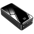 Triple USB Fast Power Bank 50000mAh - PD 18W (Open-Box Satisfactory) - Black