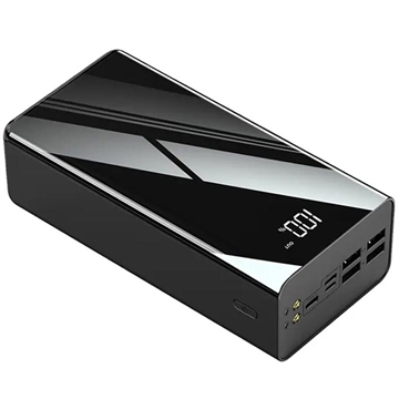 Triple USB Fast Power Bank 50000mAh - PD 18W - Black
