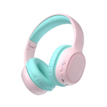 Tronsmart KH02 Wireless Headphones for Kids - Pink / Cyan