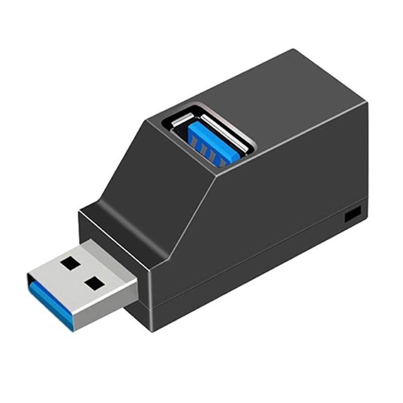 verpleegster Politiek overschot USB 3.0 Hub Splitter 1x3 - 1x USB 3.0, 2x USB 2.0 - Black