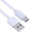 USB to USB-C Charging Cable for iPhone 15 / Plus / Pro / Pro Max - White