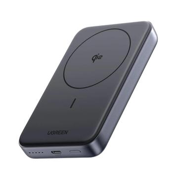 Ugreen PB761 10000mAh Qi2 Power Bank - 30W USB-C PD & 15W MagSafe - Grey
