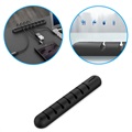 Ugreen Self-Adhesive Cable Organizer with 7 Slots - Black