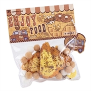 Ultra-Soft TPR Squishy Toy - Caramel Croissant