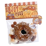 Ultra-Soft TPR Squishy Toy - Chocolate Donut