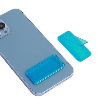 Translucent Universal Kickstand for Smartphones - Cyan