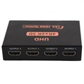 HDMI Splitter 1x4 CY10 - 3D, 4K Ultra HD - Black