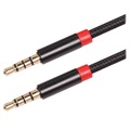 Universal 3.5mm Stereo AUX Audio Cable - 3m - Black