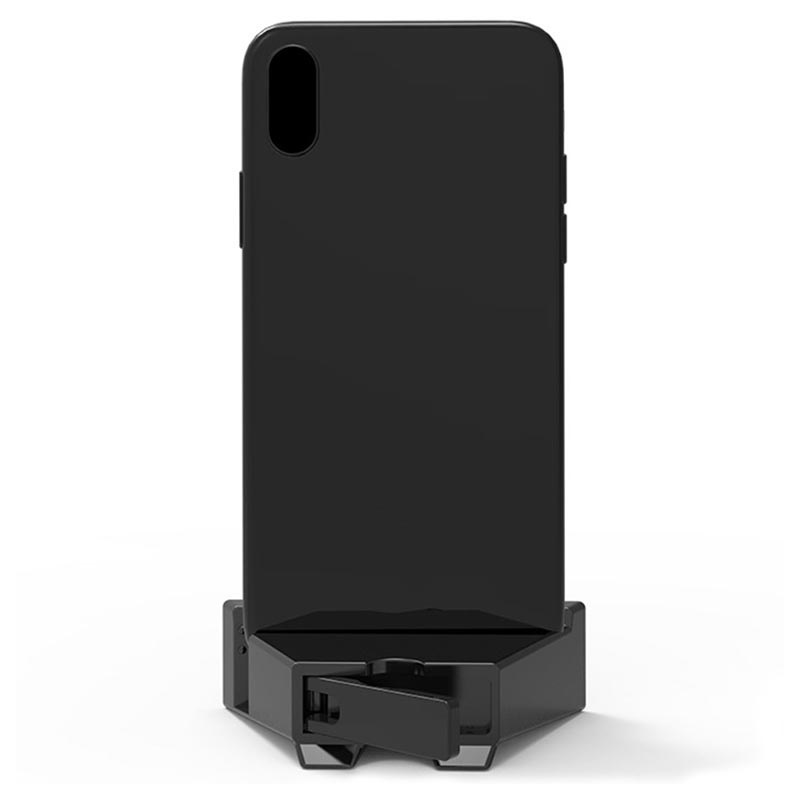 Universal Acoustic Amplifier And Desktop Holder Black Acoustic Amplifier And Desktop Holder