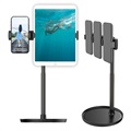 Universal Adjustable 3-in-1 Holder for Smartphones and Tablets Z3 - Black