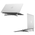 Universal Aluminum Extendable Laptop Stand - 12-17" - Silver