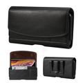 Universal Belt Holster Smartphone Case - 16x8.3x1.8cm - Black