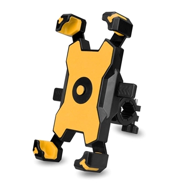 Universal Bike Phone Holder BG-116 - 3.5"-6.8" - Handlebar - Yellow