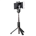 Universal 3-in-1 Bluetooth Selfie Stick & Tripod - Black