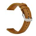 Universal Classic Leather Strap - 20mm - Light Brown