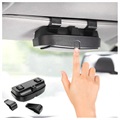 Universal Clip-On Sunglasses Car Holder - Black