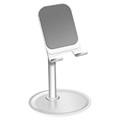 Universal Desktop Holder for Smartphone / Tablet - 4"-9.7" - Silver