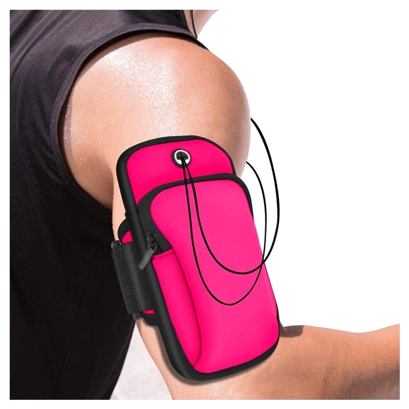 Universal Dual Pocket Sports Armband for Smartphones