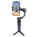 Universal Face Tracking Foldable Handheld Gimbal Stabilizer FY3 - Black