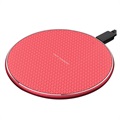 Universal Fast Qi Wireless Charging Pad Q25 - 10W - Red