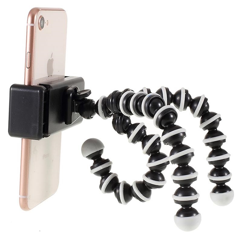 Universal Flexible Smartphone Tripod Stand 6085mm Black