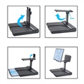 Universal Foldable Bluetooth Smartphone Screen Magnifier L21