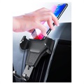 Universal Gravity Air Vent Car Holder - Black