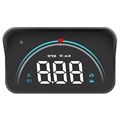 Universal Heads Up Display Digital Car Speedometer - Black