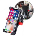 Universal Rotary Bike Holder - 4.6"-6.5" - Black / Red