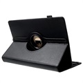 Universal Rotary Folio Case for Tablets - 9-10" - Black