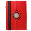 Universal Rotary Folio Case for Tablets - 9-10" - Red