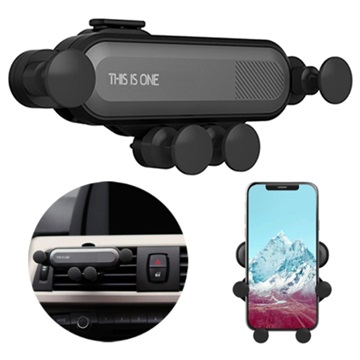 Universal Gravity Air Vent Car Holder for Smartphone