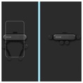 Universal Gravity Air Vent Car Holder for Smartphone - Black